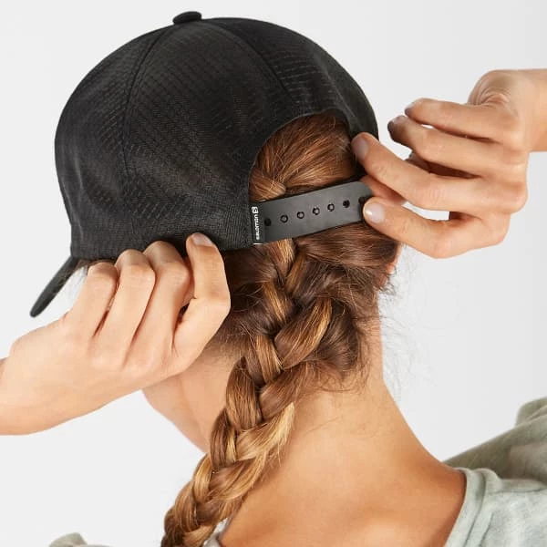 Casquettes SALOMON TRUCKER CURVED CAP BLACK/BLACK 22 Noir 5 Casquettes SALOMON TRUCKER CURVED CAP BLACK/BLACK 22 Noir – Image 3