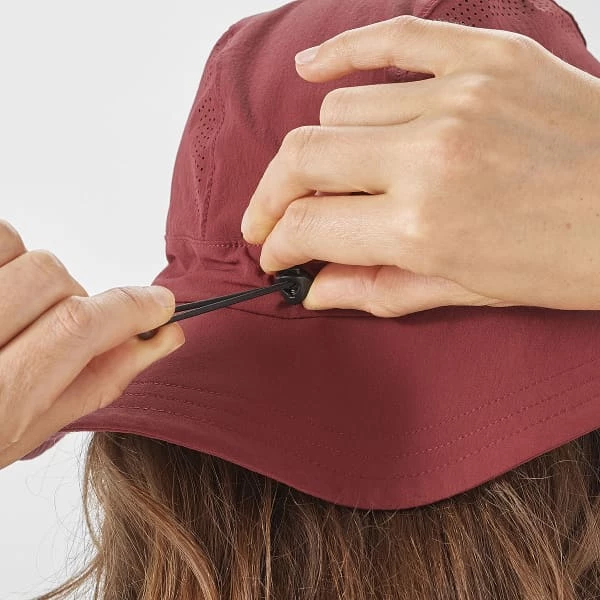 Chapeaux Randonnée SALOMON MOUNTAIN HAT CABERNET 22 Violet 4 Chapeaux Randonnée SALOMON MOUNTAIN HAT CABERNET 22 Violet – Image 2