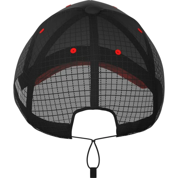 Casquettes COMPRESSPORT RACING TRUCKER CAP BLACK/RED 22 Noir 6 Casquettes COMPRESSPORT RACING TRUCKER CAP BLACK/RED 22 Noir – Image 4