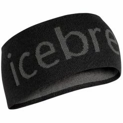 Bandeaux Sport ICEBREAKER MERINO HEADBAND JET HTHR/GRITSTONE HTHR 22 Gris