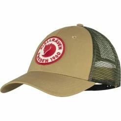 FJALLRAVEN Casquettes FJÄLLRÄVEN 1960 LOGO LÅNGTRADARKEPS BUCKWHEAT BROWN 22 Marron / Rouge