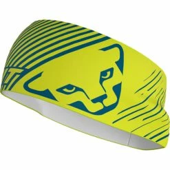 Bandeaux Sport DYNAFIT GRAPHIC PERFORMANCE HEADBAND LIME PUNCH 22 Bleu / Vert