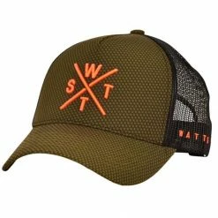 Casquettes WATTS TRUCKER CAP TRIBE KAKI 23 Vert
