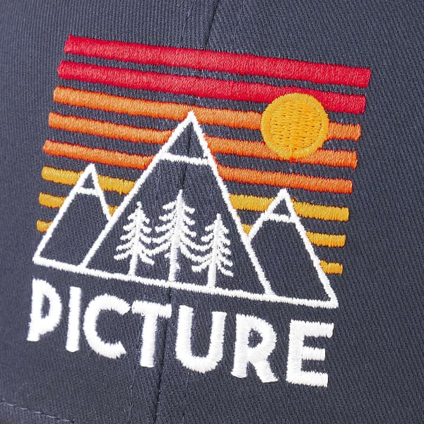 Casquettes PICTURE WAKOPA BB CAP DARK BLUE 22 Bleu / Marron 6 Casquettes PICTURE WAKOPA BB CAP DARK BLUE 22 Bleu / Marron – Image 4