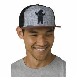 Casquettes PRANA JOURNEYMAN TRUCKER MANZANITA BEAR SQUEEZE 22 Marron / Bleu -Bonnets Soldes Boutique 9 104184 journeyman trucker manzanita bear squeeze 1962831 mbs 02