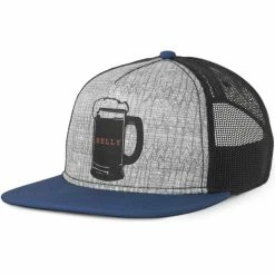 Casquettes PRANA JOURNEYMAN TRUCKER NOCTURNAL BEER 21 Gris / Bleu / Noir