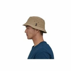 Chapeaux Randonnée PATAGONIA WAVEFARER BUCKET HAT MOJAVE KHAKI 22 Beige -Bonnets Soldes Boutique 9 105105 wavefarer bucket hat mojave khaki 29157 mjvk 04