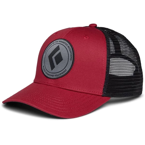 Casquettes BLACK DIAMOND BD TRUCKER RED ROCK-BLACK 22 Rouge 3 Casquettes BLACK DIAMOND BD TRUCKER RED ROCK-BLACK 22 Rouge