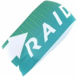 Bandeaux Sport RAIDLIGHT R-DRY ECO HEADBAND FRANCE-FAB BLUE/LIME GREEN 22 Bleu / Vert