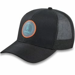 Casquettes DAKINE CROSSING CURVED BILL TRUCKER BLACK 22 Noir / Bleu / Rouge