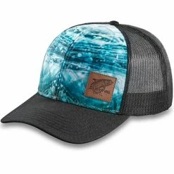 Casquettes DAKINE CROSSING CURVED BILL TRUCKER TARPONOGRAPHY 22 Noir / Bleu