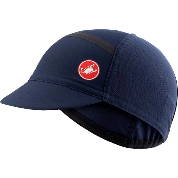 Casquettes Vélo CASTELLI OMBRA CYCLING CAP DARK BLUE 23 Bleu 4 Casquettes Vélo CASTELLI OMBRA CYCLING CAP DARK BLUE 23 Bleu – Image 2