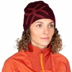 Bonnets Ski AYAQ UPSALA WARM BEANIE RED SIENNA 22 Rouge -Bonnets Soldes Boutique 9 109501 upsala red sienna up bn rd 03