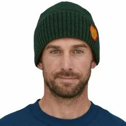 Bonnets Ski PATAGONIA BRODEO BEANIE CLEAN CLIMB PATCH PINYON GREEN 23 Vert -Bonnets Soldes Boutique 9 110655 brodeo beanie clean climb patch pinyon green 29206 ccpi 02