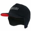 Casquettes MILLET HERITAGE FLEECE FLAP CAP SAPHIR/RED 23 Rouge / Noir