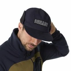 Casquettes MILLET HERITAGE FLEECE FLAP CAP SAPHIR/RED 23 Rouge / Noir -Bonnets Soldes Boutique 9 111360 heritage fleece flap cap saphir red miv9661 9575 03