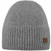 Bonnets Ski BARTS LACKE BEANIE HEATHER GREY 23 Gris -Bonnets Soldes Boutique 9 114090 lacke beanie heather grey 5729 0021 01