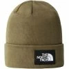 Bonnets Ski THE NORTH FACE DOCKWKR RCYLD BEANIE MILITARY OLIVE 23 Vert -Bonnets Soldes Boutique 9 114331 dockwkr rcyld beanie military olive nf0a3fnt37u 01