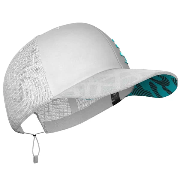 Casquettes COMPRESSPORT RACING TRUCKER CAP WHITE 22 Blanc 5 Casquettes COMPRESSPORT RACING TRUCKER CAP WHITE 22 Blanc – Image 3
