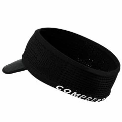 Casquettes COMPRESSPORT SPIDERWEB HEADBAND ON/OFF BLACK 23 Noir -Bonnets Soldes Boutique 9 116382 cu00006b bk 06