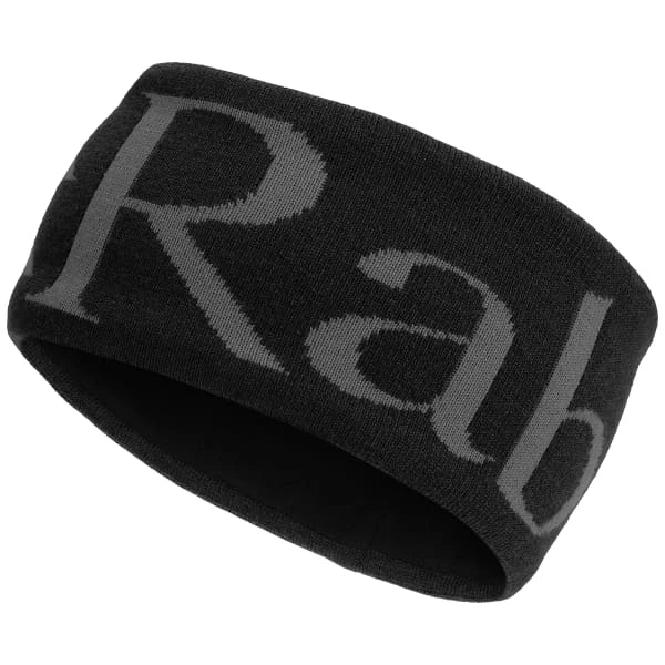 Bandeaux Sport RAB KNITTED LOGO HEADBAND ANTHRACITE 23 Noir 3 Bandeaux Sport RAB KNITTED LOGO HEADBAND ANTHRACITE 23 Noir