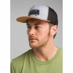Casquettes PRANA JOURNEYMAN TRUCKER EARTHBOUND VAN 21 Gris / Marron / Noir -Bonnets Soldes Boutique 9 72855 journeyman trucker earthbound van u5jour315 ev 03