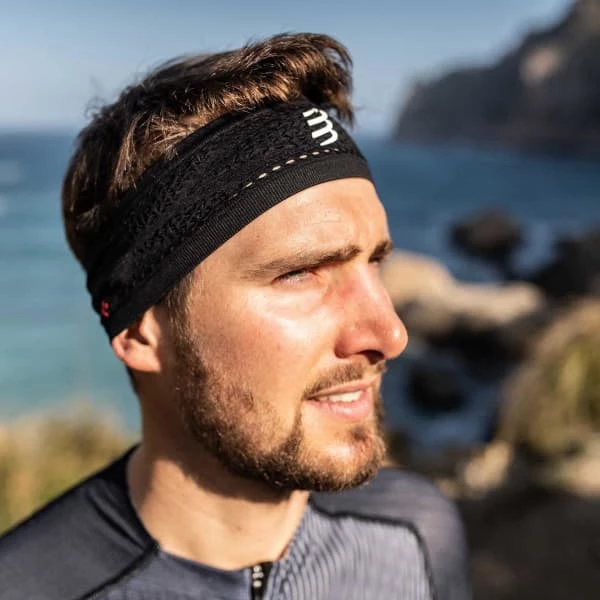 Bandeaux Sport COMPRESSPORT THIN HEADBAND ON/OFF BLACK 22 Noir 6 Bandeaux Sport COMPRESSPORT THIN HEADBAND ON/OFF BLACK 22 Noir – Image 4