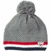 Bonnets Ski ROSSIGNOL KYL HEATHER GREY 23 Gris -Bonnets Soldes Boutique 9 77127 kyl heather grey rljmh06 280 01