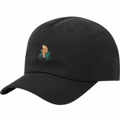 Casquettes TENTREE SASQUATCH TENCEL PEAK HAT METEORITE BLACK 22 Noir