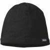 Bonnets Ski PATAGONIA BEANIE HAT BLACK 22 Noir -Bonnets Soldes Boutique 9 92611 beanie hat black 28860 blk 01