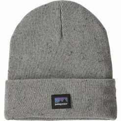 Bonnets Ski PATAGONIA EVERYDAY BEANIE SALT GREY 23 Gris