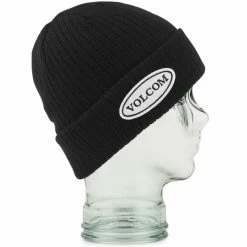 Bonnets Ski VOLCOM CORD BEANIE BLACK 22 Noir