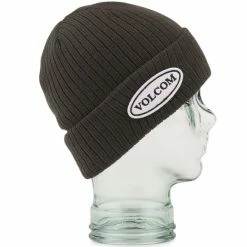 Bonnets Ski VOLCOM CORD BEANIE BLACK GREEN 22 Vert
