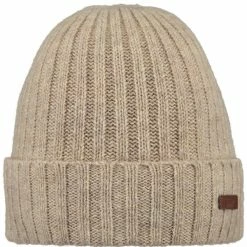 Bonnets Ski BARTS HAAKON TURNUP SAND 22 Beige