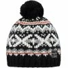 Bonnets Ski BARTS PAZO BEANIE BLACK 22 Gris / Noir -Bonnets Soldes Boutique 9 96084 pazo beanie black 5741 001 01