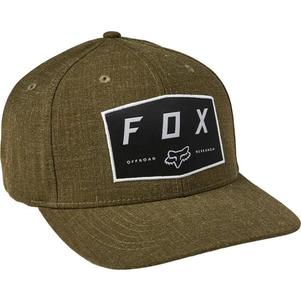 Casquettes FOX BADGE FLEXFIT HAT FATAL GREEN 21 Vert 3 Casquettes FOX BADGE FLEXFIT HAT FATAL GREEN 21 Vert