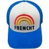 Casquettes FRENCH DISORDER FRENCHY IMPERIAL BLUE 23 Bleu / Blanc -Bonnets Soldes Boutique 9 99187 frenchy imperial blue ca2 frenc ib 01