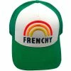Casquettes FRENCH DISORDER FRENCHY GREEN 23 Vert / Blanc 1 Casquettes FRENCH DISORDER FRENCHY GREEN 23 Vert / Blanc -Bonnets Soldes Boutique 9 99190 frenchy green ca2 frenc gr 01